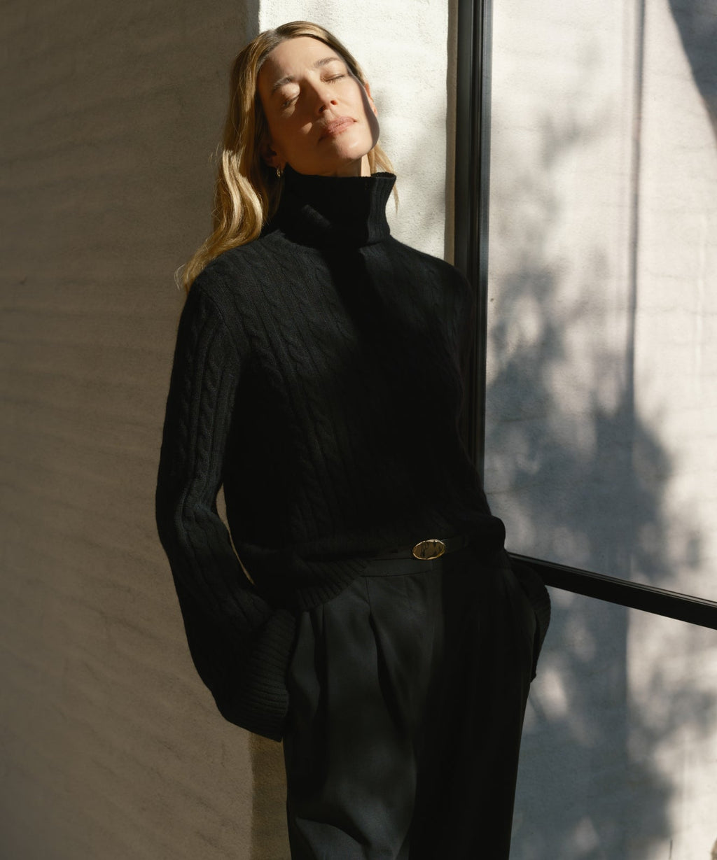 Cable Nell Turtleneck