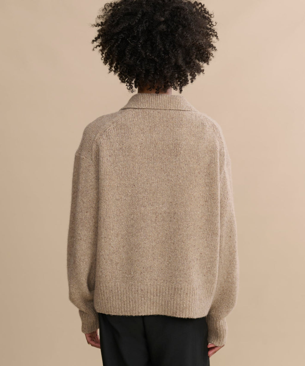 Cashmere Burke Polo