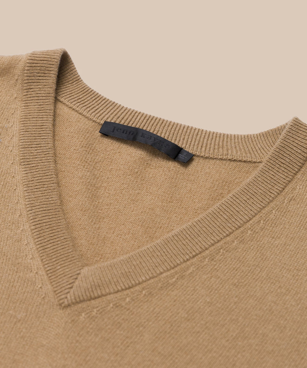 Flynn Cashmere V-Neck