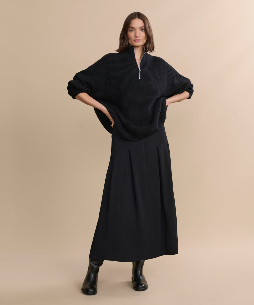 Cashmere Half Zip