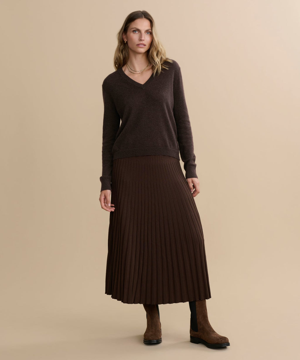 Flynn Cashmere V-Neck