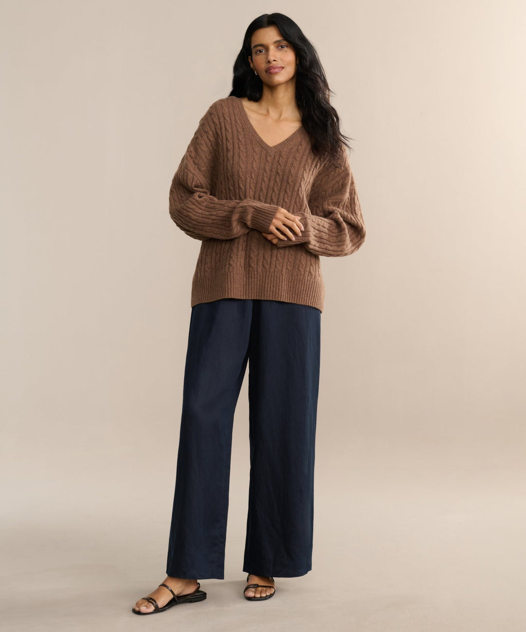 Nell V-Neck Sweater