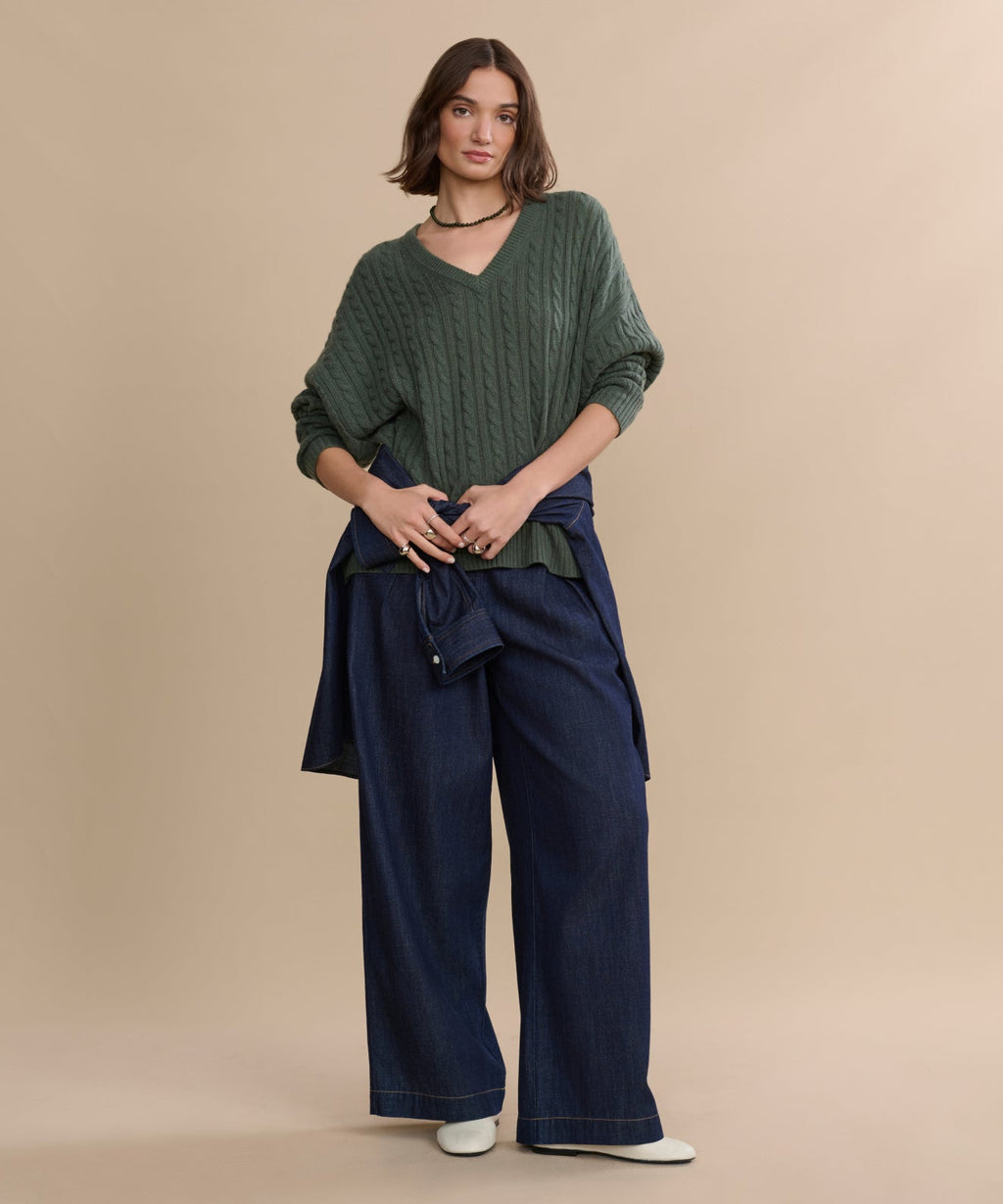 Nell V-Neck Sweater