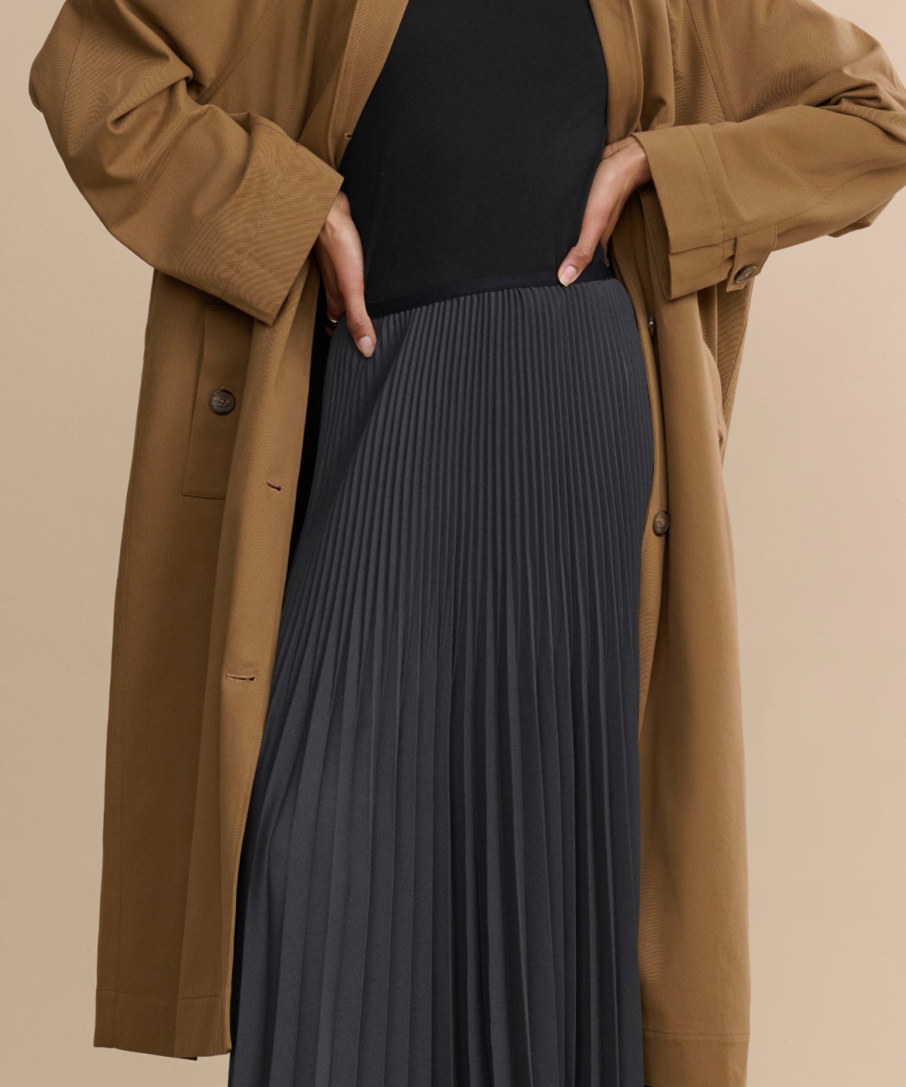 Pleated Skirt