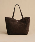 Suede Agnes Tote
