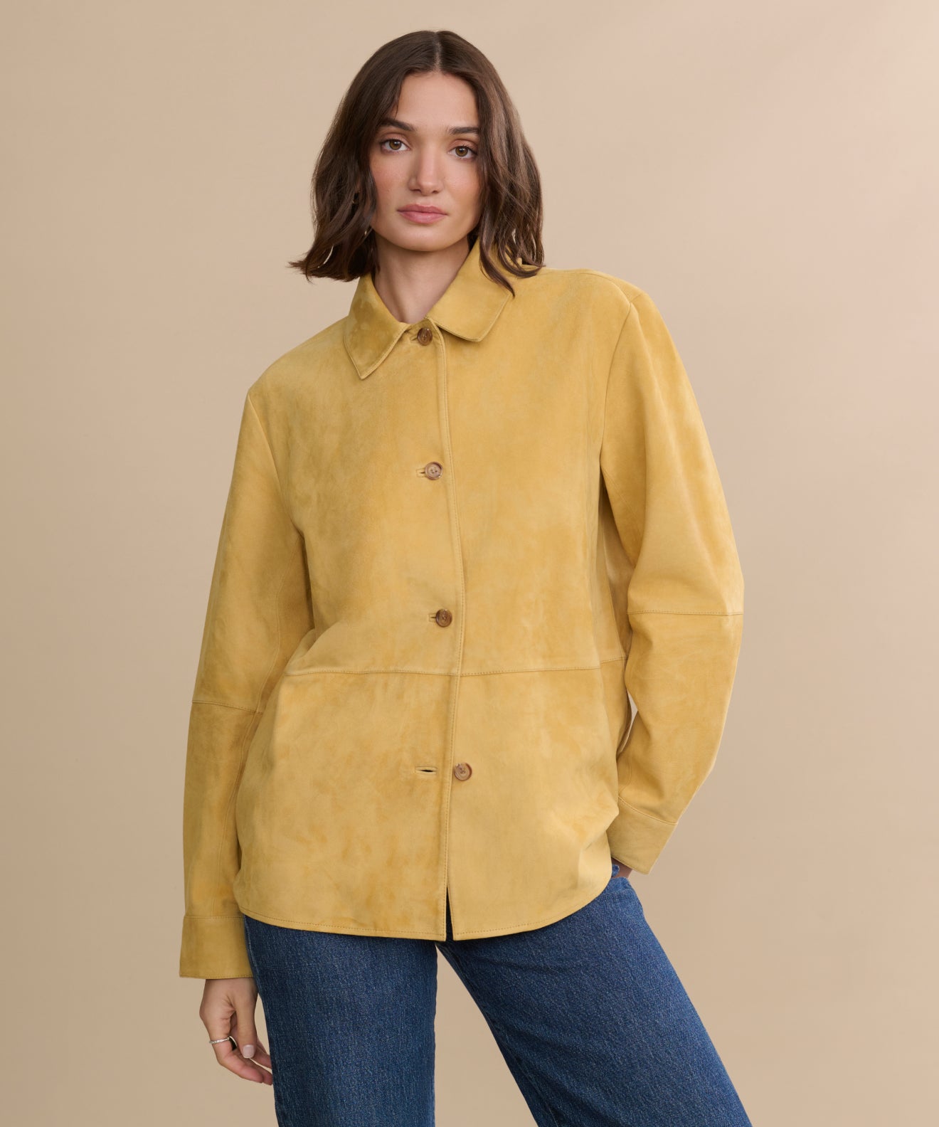 Suede Lennox Jacket